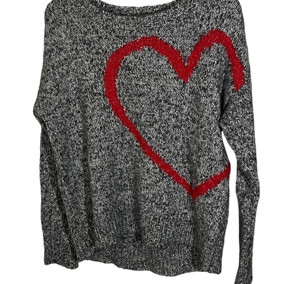 LOFT | Sweaters | Loft Outlet Womens Heart Long Sleeve Pullover Sweater